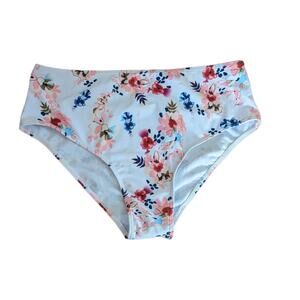 New Floral Bikini Bottoms Size L